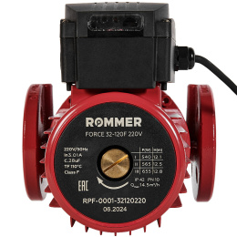 Циркуляционный насос Rommer FORCE фланцевый трехскоростной 32-120F 220V