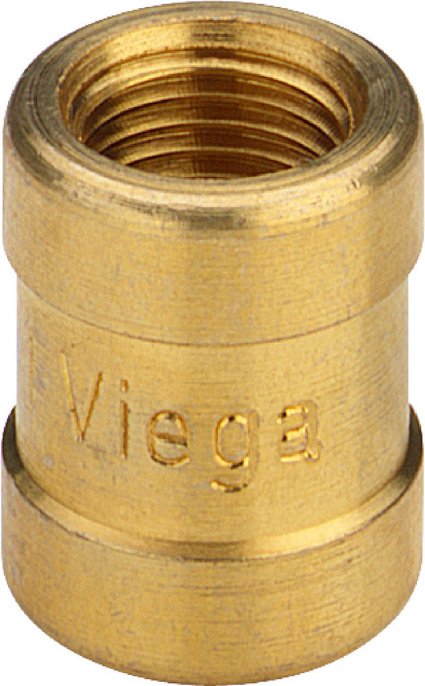Муфта Viega 1/2, латунь