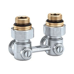 Узел запорно-присоединительный Oventrop Multiflex (ZB) угловой 1015884