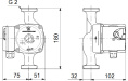 Циркуляционный насос Grundfos UPS 32-60 180