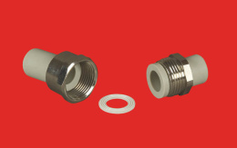 Муфта полипропиленовая FV-Plast 40 разборная, 224040