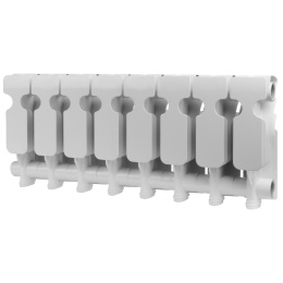 Биметаллический секционный радиатор отопления Rommer Plus 200 / 1 секция