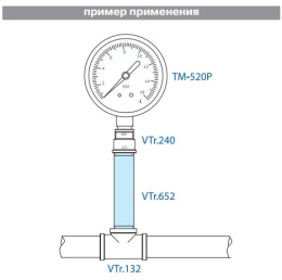 Бочонок резьбовой VALTEC 1/2 х 60 мм наружная резьба, никелированная латунь