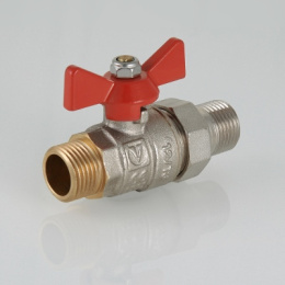 Кран шаровой VALTEC Base с полусгоном и наружной резьбой 1/2