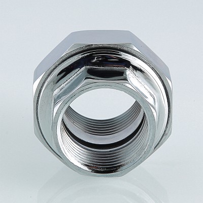Муфта разъемная VALTEC хромированная латунь, 1 внутренняя