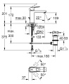 Смеситель для раковины Grohe Eurocube 23445000