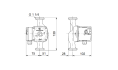Циркуляционный насос Grundfos UPS 20-40 130