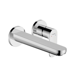 Встраиваемый смеситель Hansgrohe для раковины HG Rebris S настенный 2 отв. (внешняя часть) 72528000