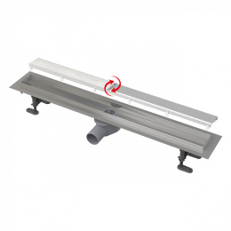 Лоток душевой Alcaplast APZ13-DOUBLE9 950 мм с решеткой DOUBLE (полная или под плитку)