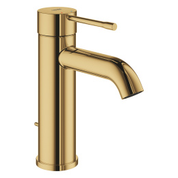 Смеситель для раковины Grohe Essence New с донным клапаном, холодный рассвет глянец