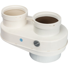 Адаптер Stout DN80/80 для подкл. разд. труб (совместимый Baxi) PP-Ryton