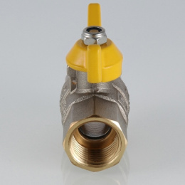 Кран шаровой газовый VALTEC Valgas 3/4 ВВ, бабочка