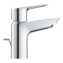Смеситель для раковины Grohe BauEdge с донным клапаном, хром