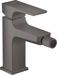 Смеситель для биде Hansgrohe Metropol донный клапан Push-Open черный хром 32520340