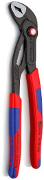 Переставные клещи KNIPEX COBRA , быстрая установка, 50 мм (2 ), под ключ 46 мм, 250 мм, серые, 2К ручки