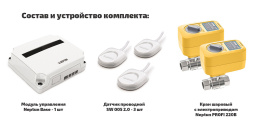 Проводная система защиты от протечки воды Neptun PROFI Base 1/2 (100035512100)