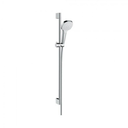 Душевой гарнитур Hansgrohe Croma Select E, 90 см, белый/хром