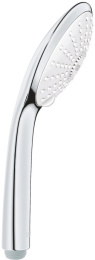 Душевая лейка Grohe Euphoria Massage 110 III расход 9,5 л/мин 27239001, хром (белая душевая поверхность)