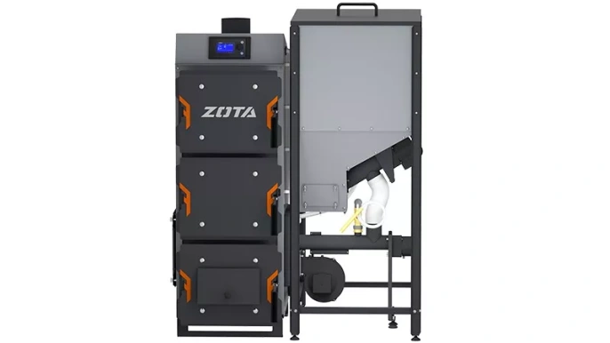 Твердотопливный напольный котел отопления ZOTA Focus 22