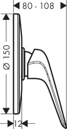 Встраиваемый смеситель Hansgrohe Novus 71067000