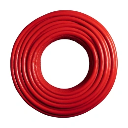 Труба из сшитого полиэтилена (PE-Xa) Usystems Radi Pipe PN10 20x2,8 в теплоизоляции 6 мм красной