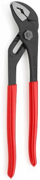 Переставные клещи KNIPEX с гребенчатым шарниром, 34 мм (1 5/16 ), под ключ 36 мм, 250 мм, серые, 1К ручки