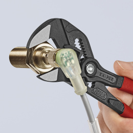 Переставные клещи KNIPEX - гаечный ключ, 52 мм (2 ), 250 мм, серые, 1К ручки