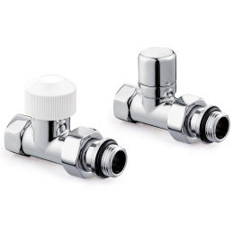Набор термостатический Royal Thermo Design для радиатора прямой, 1/2, М30х1,5, хромированный