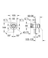 Встраиваемый смеситель Grohe BauClassic 29048000