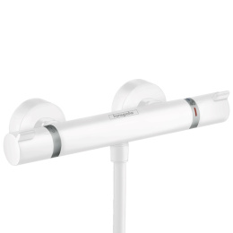 Смеситель для душа Hansgrohe Ecostat Comfort термостатический, матовый белый
