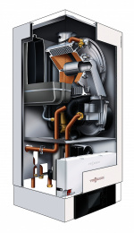 Настенный газовый конденсационный котел отопления одноконтурный Viessmann Vitodens 200-W Vitotronic 100 136 кВт Тип HO1B B2HAK17