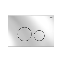 Панель смыва РЕХАУ NOVA ORB STEEL круглые клавиши, нержавеющая сталь, цвет нержавеющая сталь, глянец (19102611001)